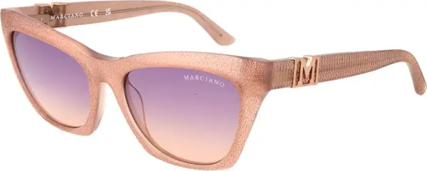 Beige Acetate Sunglasses