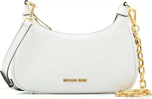 White Leather Shoulder Bag