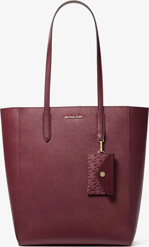 Multicolor Leather Tote Bag