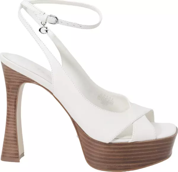 Beige Other Fibres Platform Sandals