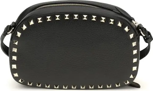 Black Calf Leather Bos Taurus Shoulder Bag