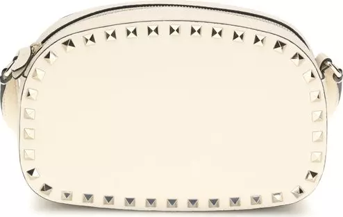 Beige Calf Leather Bos Taurus Shoulder Bag