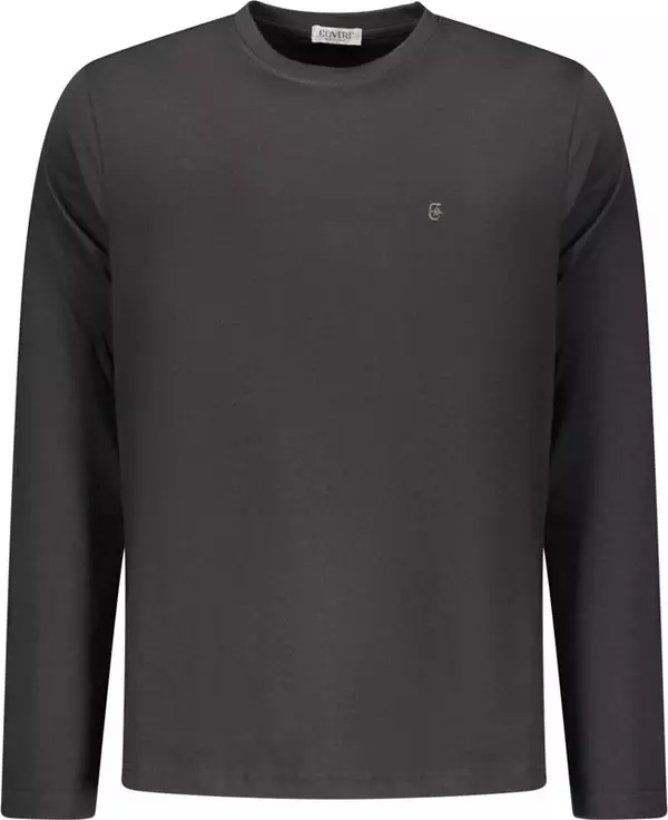 "Black Cotton Men's T-Shirt"