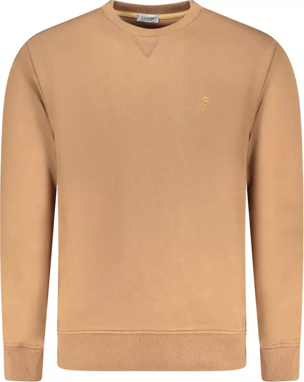 Marrone Cotton Men Sweatshirt