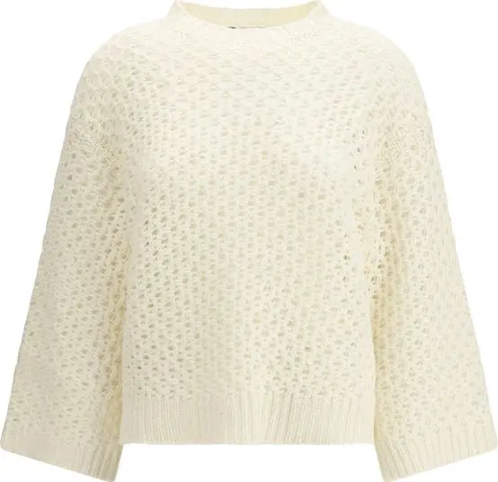 Beige Wool Oves Aries Sweatshirt