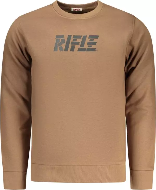 Marrone Cotton Men Sweatshirt