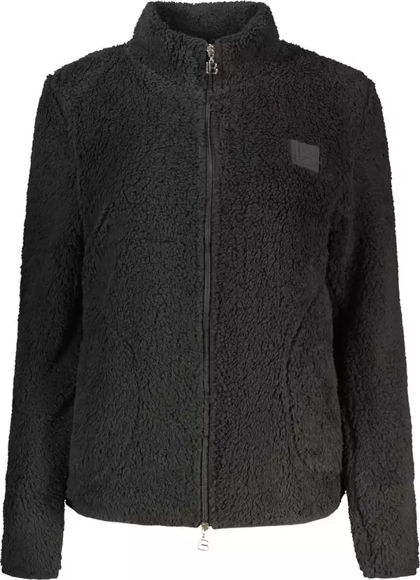 Nero Polyester Women Sweatshirt