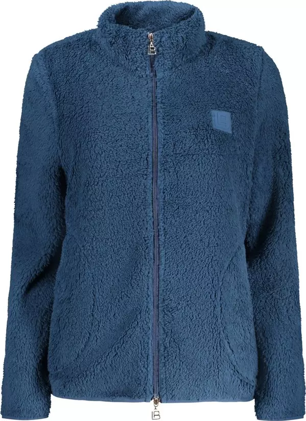 Blu Polyester Women Sweatshirt
