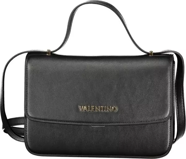 Black Polyurethane Women's Bag