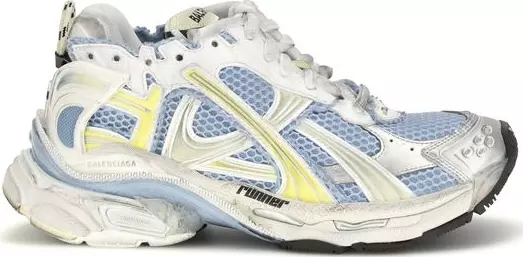 Multicolor Polyethylene Athletic Sneakers