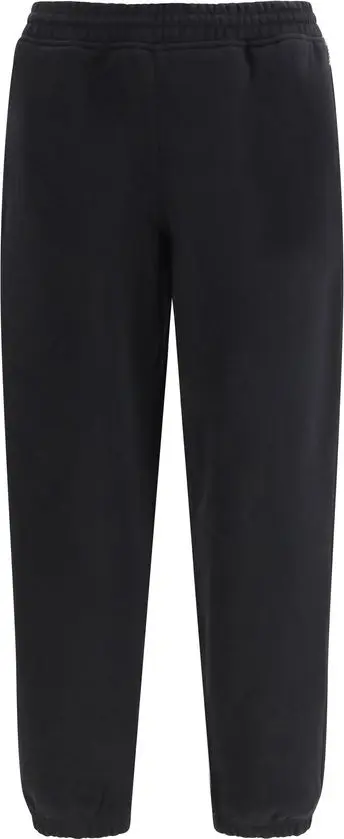 Black Cotton Joggers (Workout Pants)
