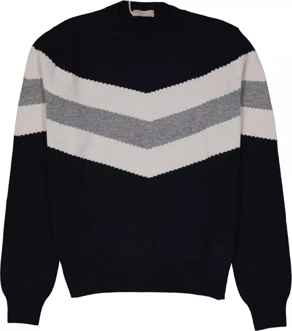 Blue Wool Sweatshirt