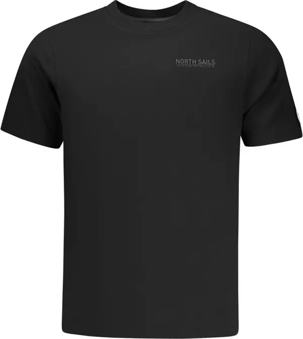 Black Cotton Men T-Shirt