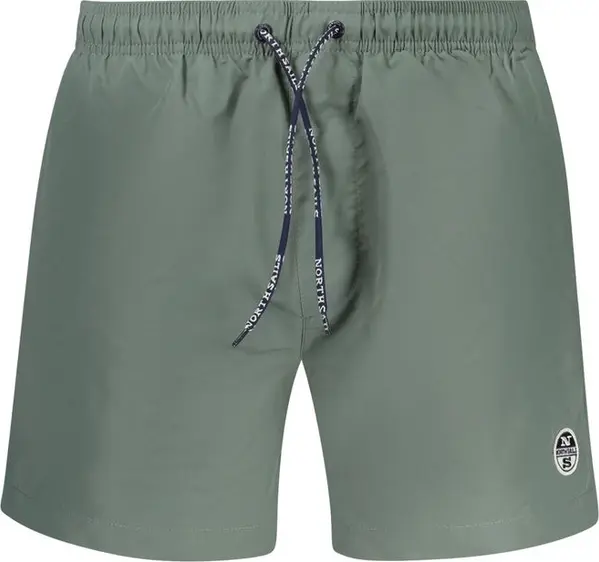Verde Polyester Men's Swim Boxer