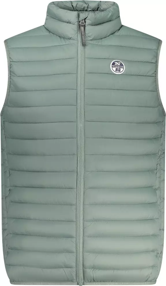 Verde Poliestere Uomo Giubbotto