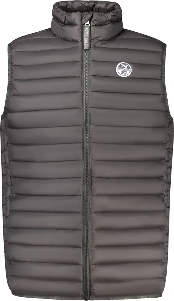 Black Polyamide Men's Jacket
