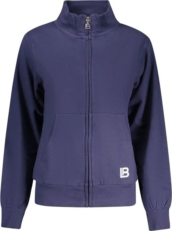 Blu Cotton Women Sweatshirt