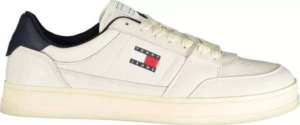 White Leather Men Sneaker