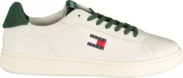 Bianco Polyurethane Men Sneaker