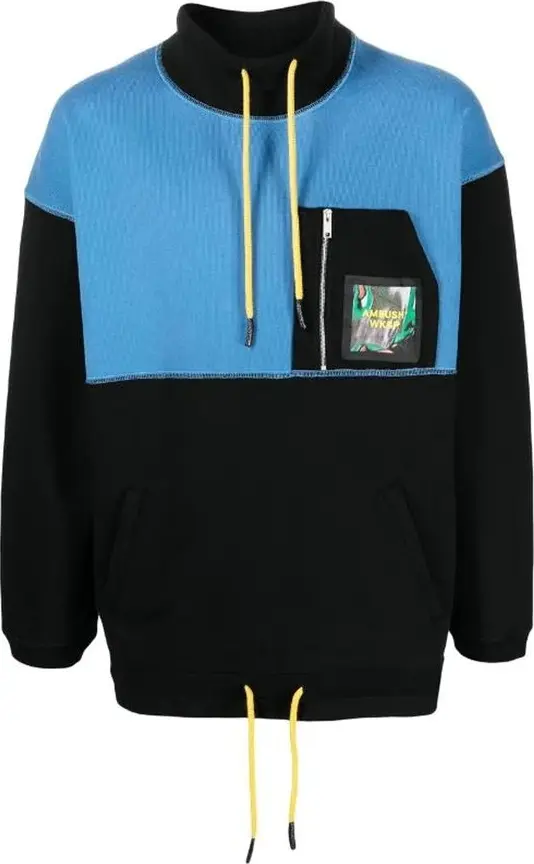 Blue Cotton Sweatshirt