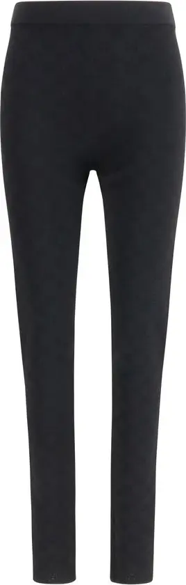 Black Viscose Leggings