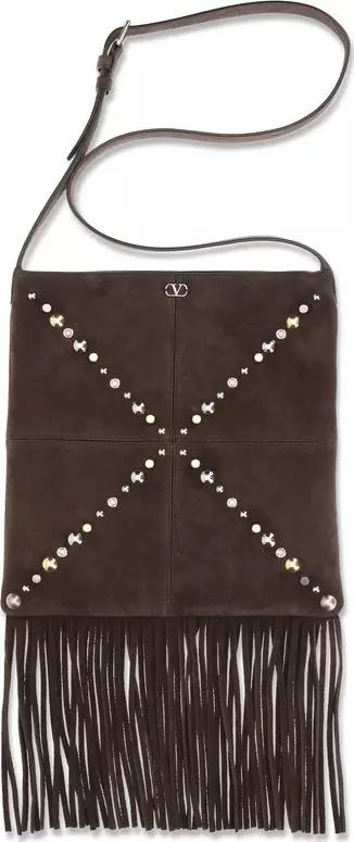 Brown Calf Leather Bos Taurus Shoulder Bag