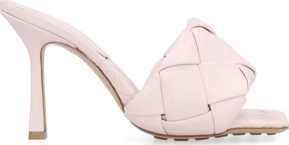Multicolor Leather Mules