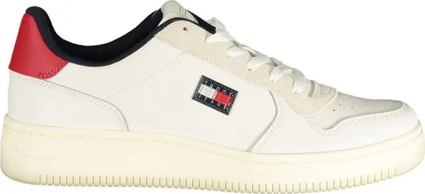 Bianco Polyurethane Men Sneaker