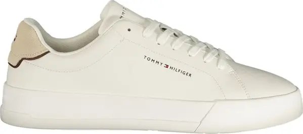 Bianco Polyurethane Men Sneaker