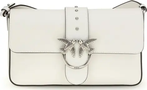 White Leather Shoulder Bag
