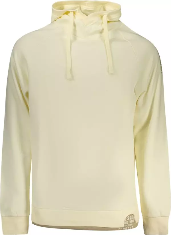 White Cotton Men's Sweatshirt