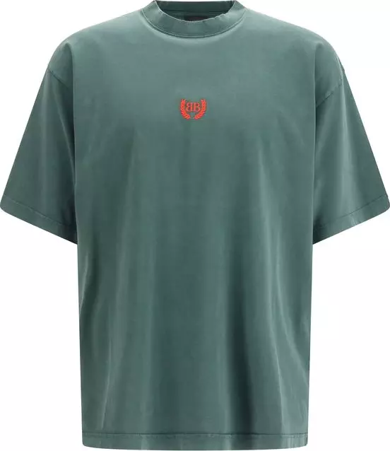 Bicolor Cotton T-Shirt