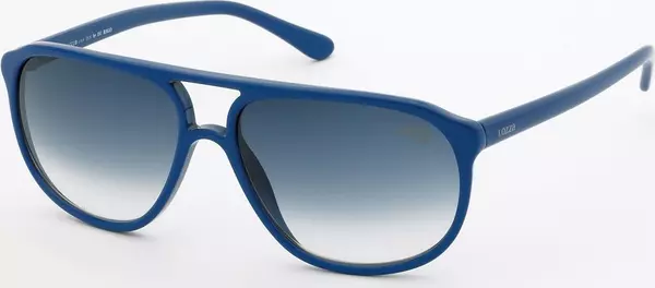 Blue Injected Sunglasses