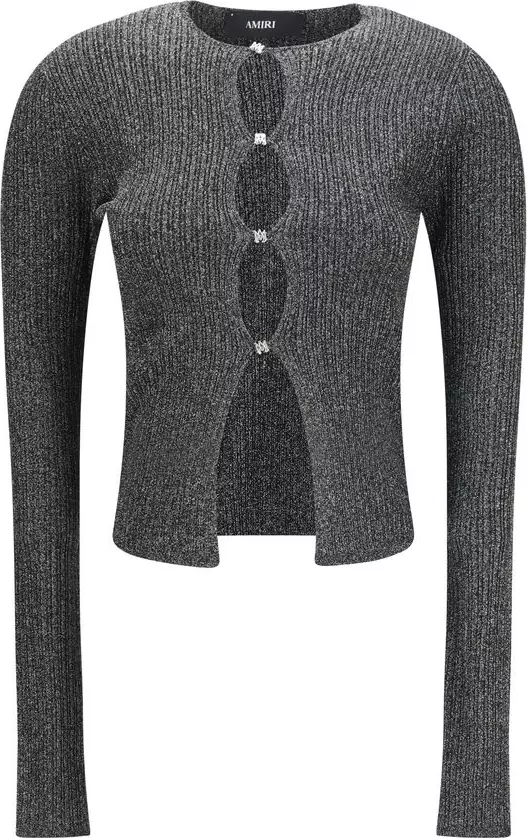 Black Viscose Cardigan