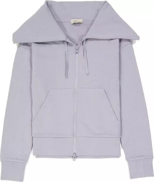 Purple Cotton Cardigan