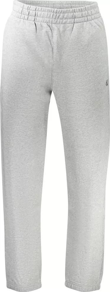 Grigio Cotton Men Sport Trouser