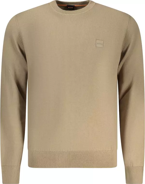 Marrone Cotton Men Sweater