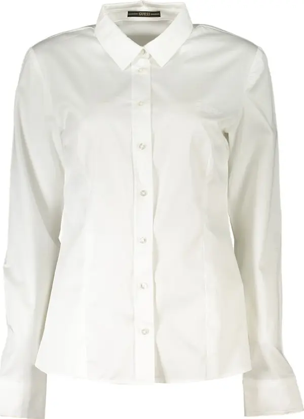 Bianco Cotton Women Shirt