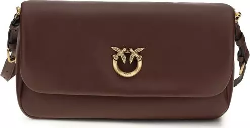 Brown Calf Leather Bos Taurus Shoulder Bag