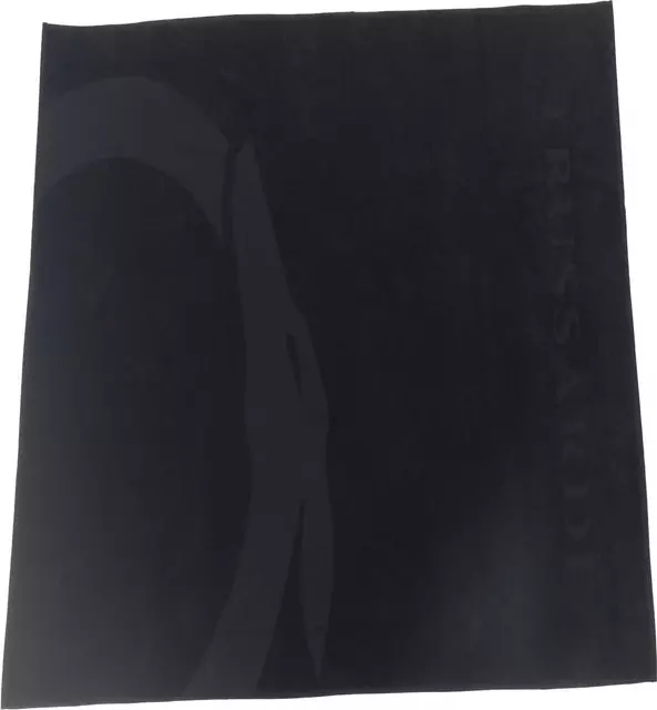 Black Cotton Men Beach Towel
