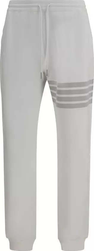 White Cotton Joggers (Workout Pants)