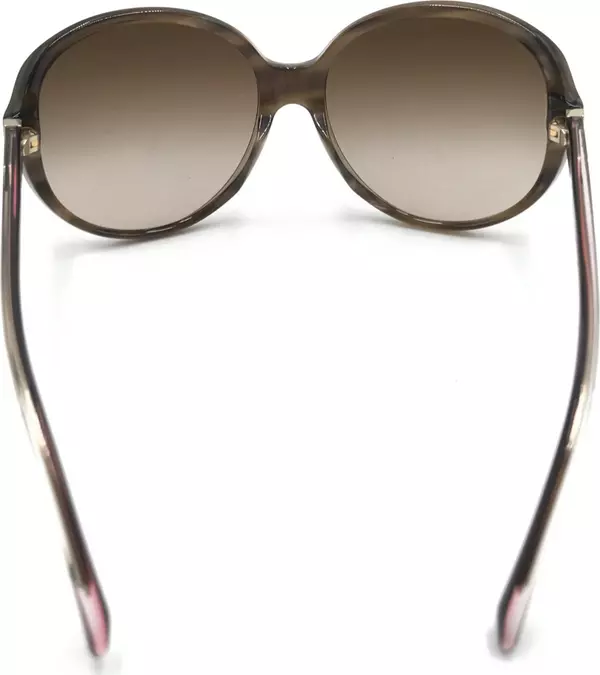 Oversized Gradient Brown Sunglasses