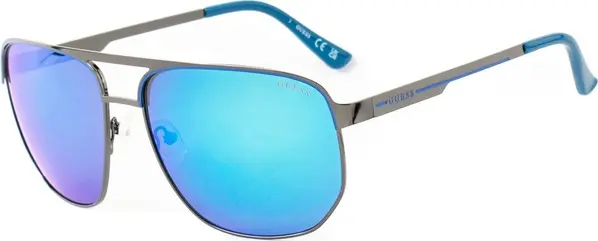 Gray Metal Sunglasses