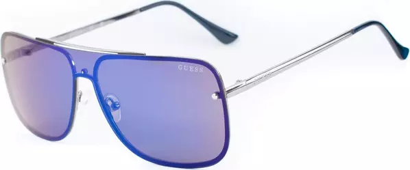 Gray Metal Sunglasses