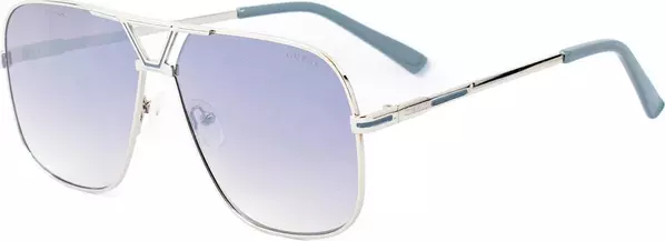 Gray Metal Sunglasses