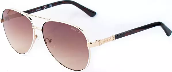 White Metal Sunglasses