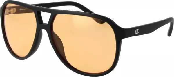 Brown Stainless Steel Sunglasses