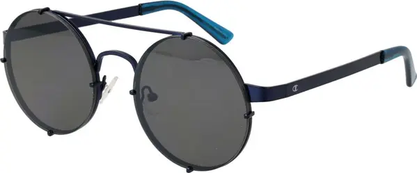 Brown Metal Sunglasses
