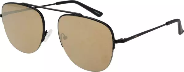 Brown Metal Sunglasses