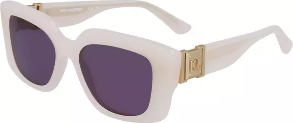 Beige Acetate Sunglasses